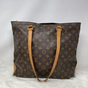 306 Pre owned Auth Louis Vuitton Monogram Cabas Mezzo Shoulder Tote Bag DU0013